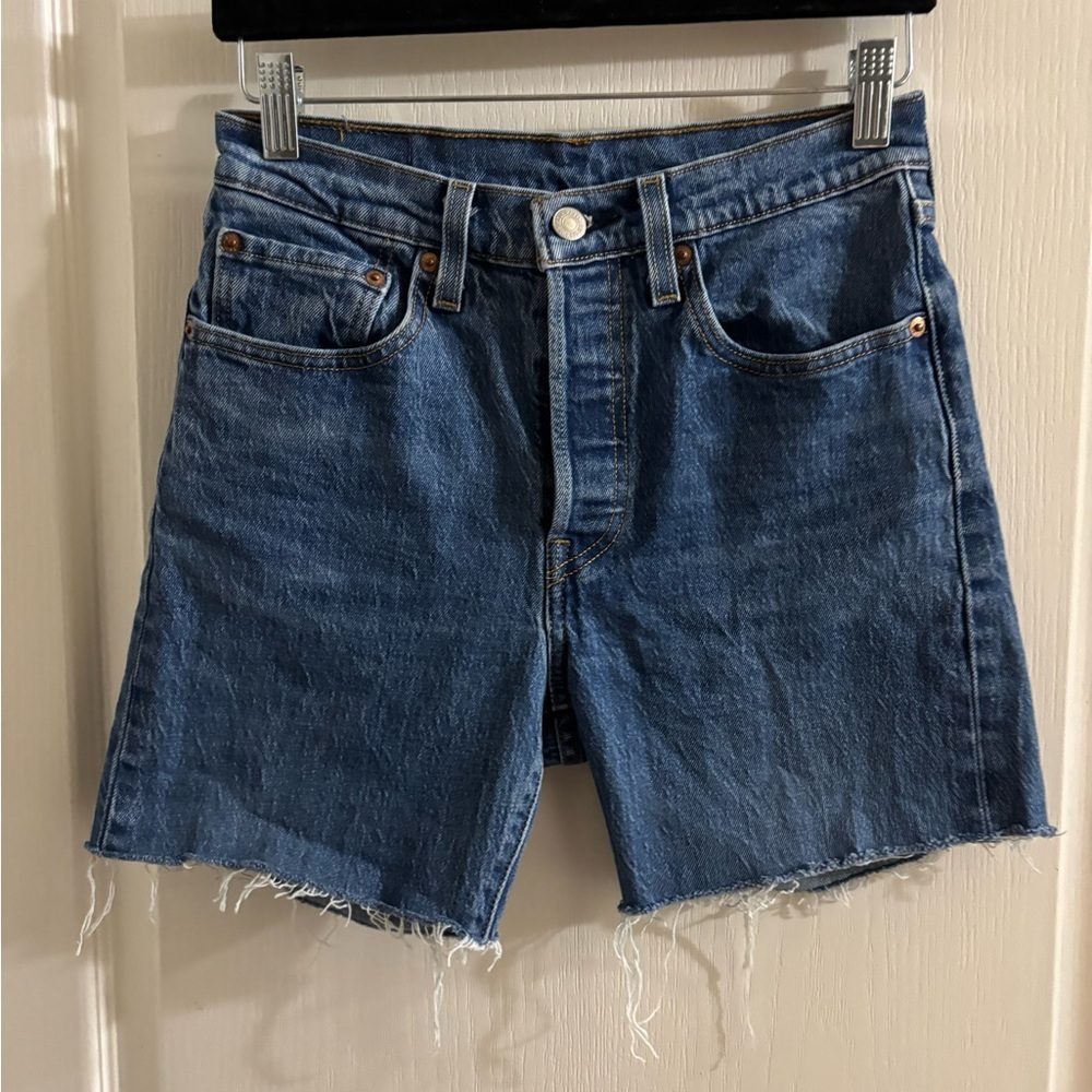 Levi's 501 Blue Jean Shorts for Women